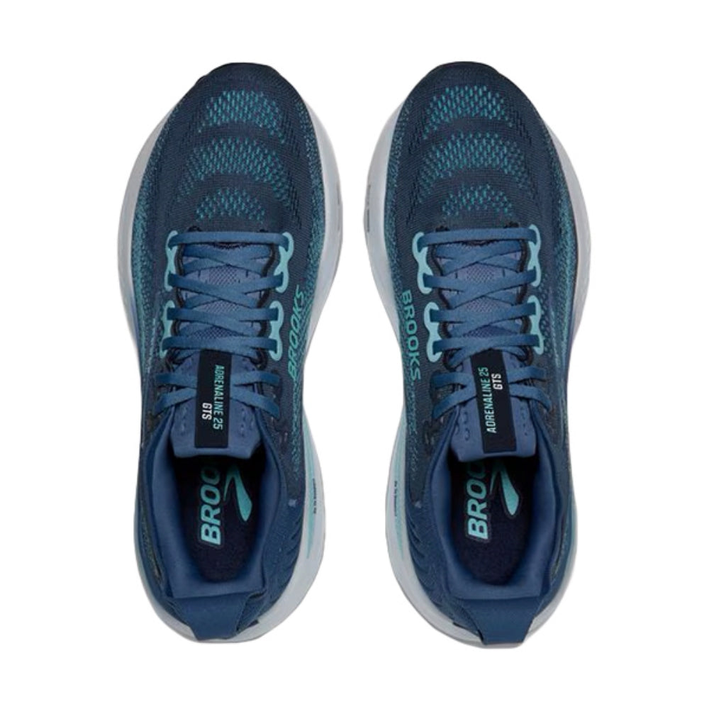 Brooks Adrenaline GTS 25 Running Shoes in Blue Color