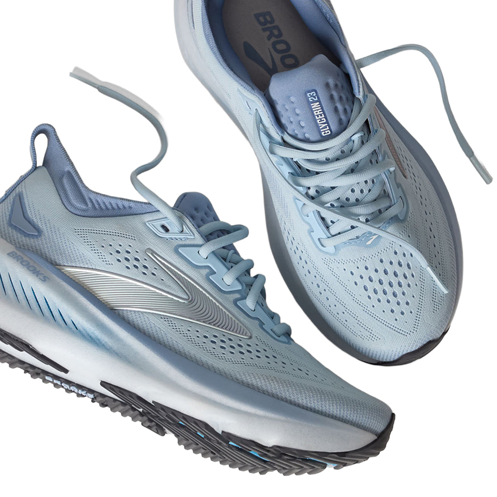 Brooks Glycerin 23 Running Shoes in Blue Color