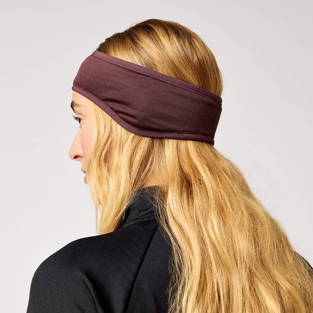 Brooks Momentum Thermal Headban Headbands in Brown Color