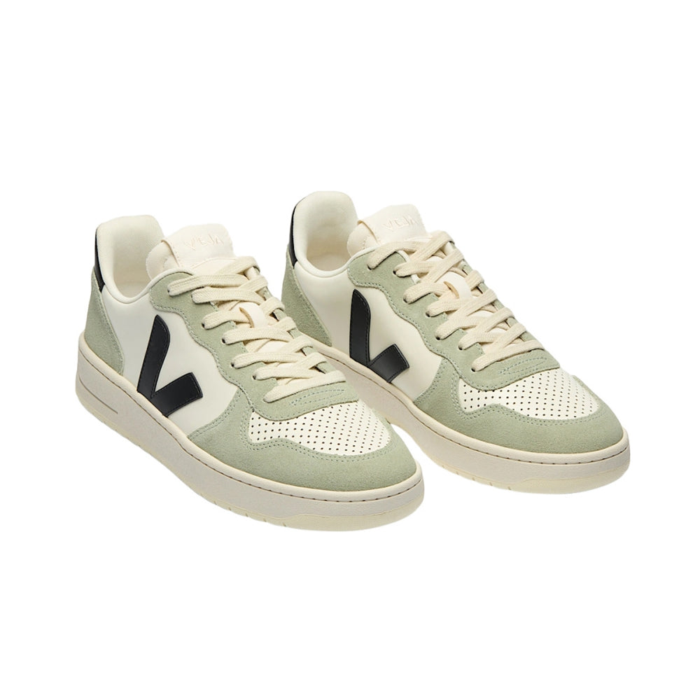 Veja V-10 Prime Sneakers in Black Color