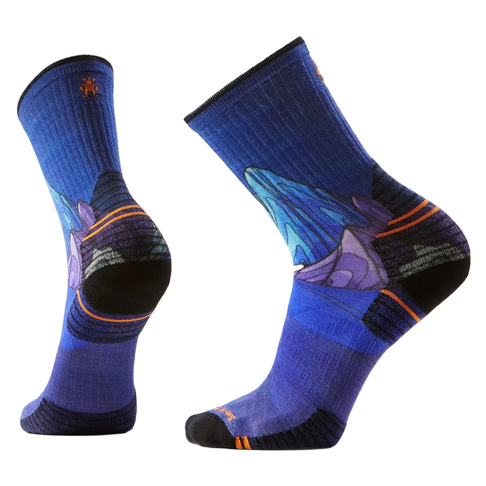 Smartwool Hike Targeted Mountain P Socks in Blue Color