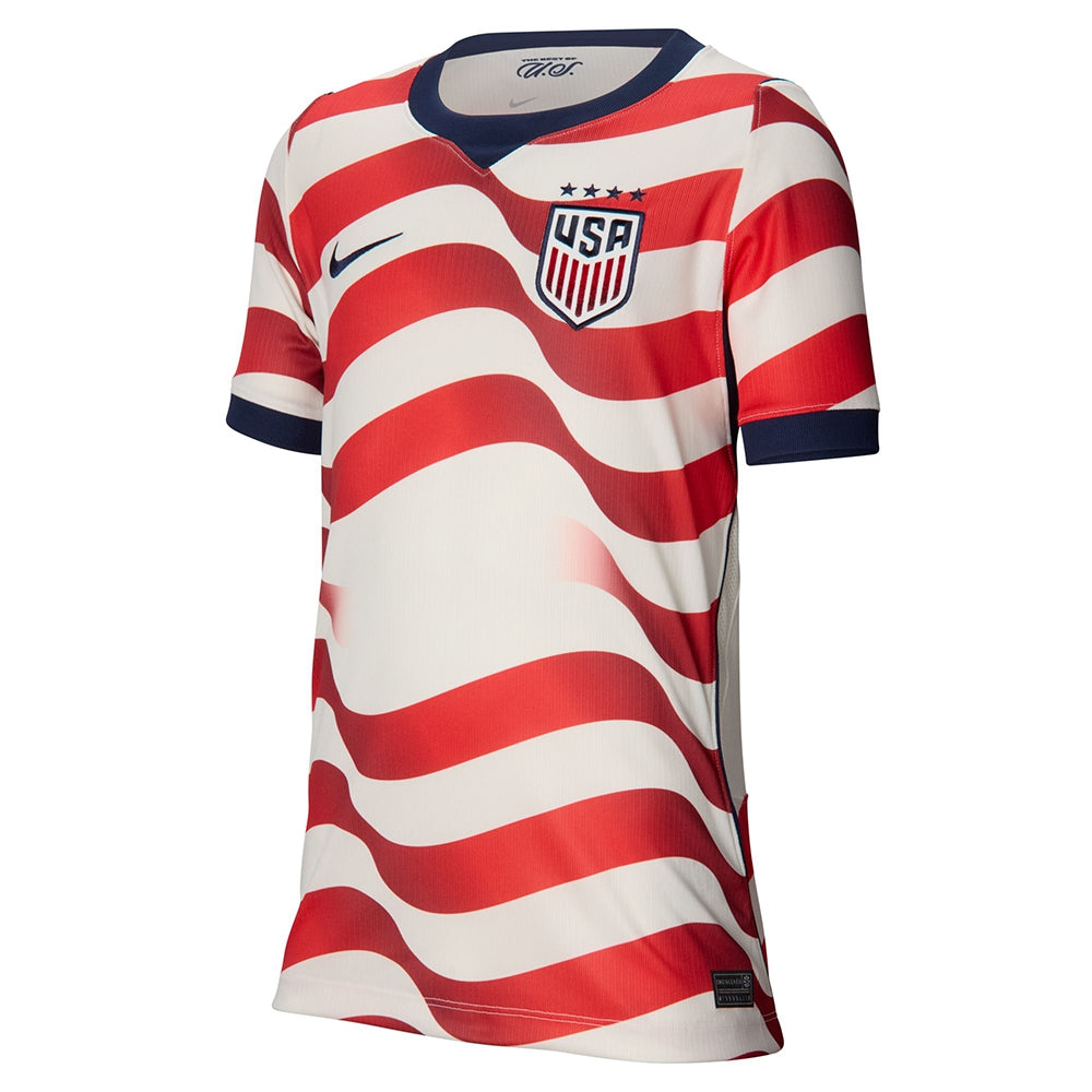 Nike Usmnt 26 Stad home Jersey N Fan Apparel in White Color