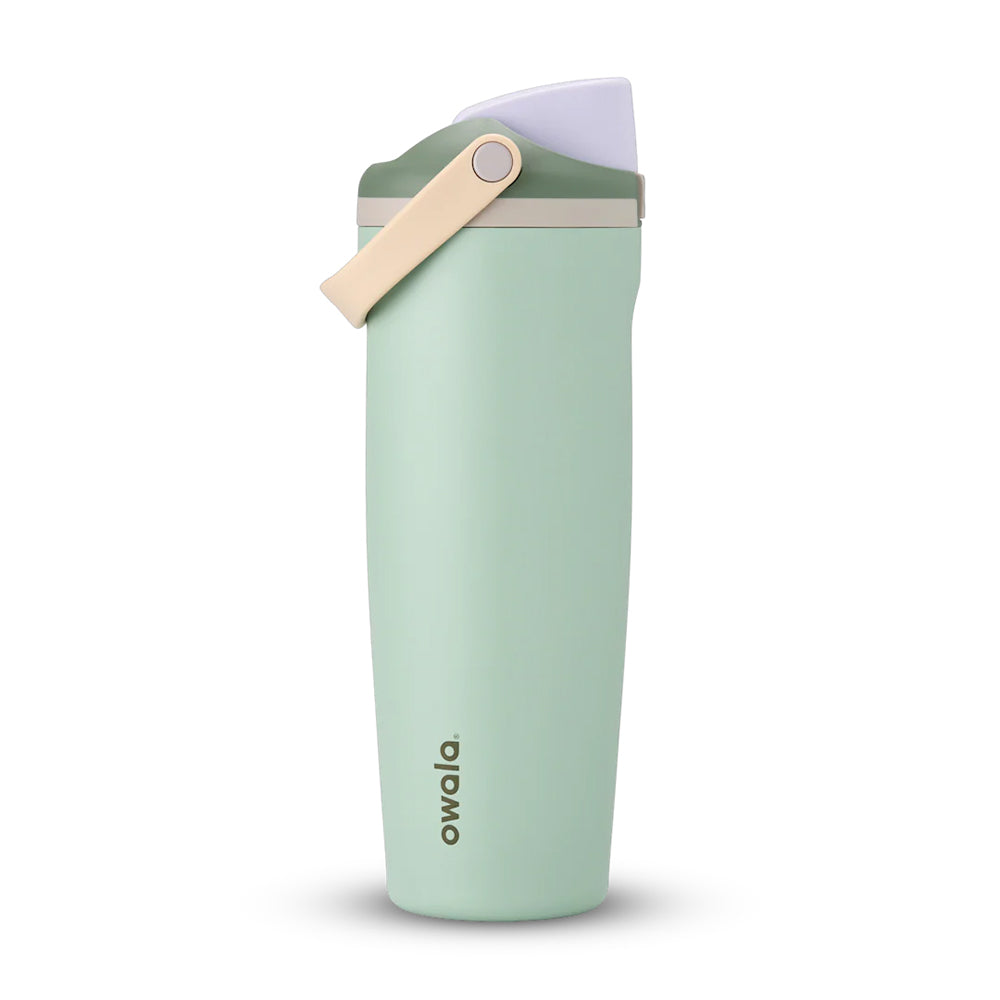 Owala 30Oz Free Zip Sway Bottl Water Bottles in Green Color