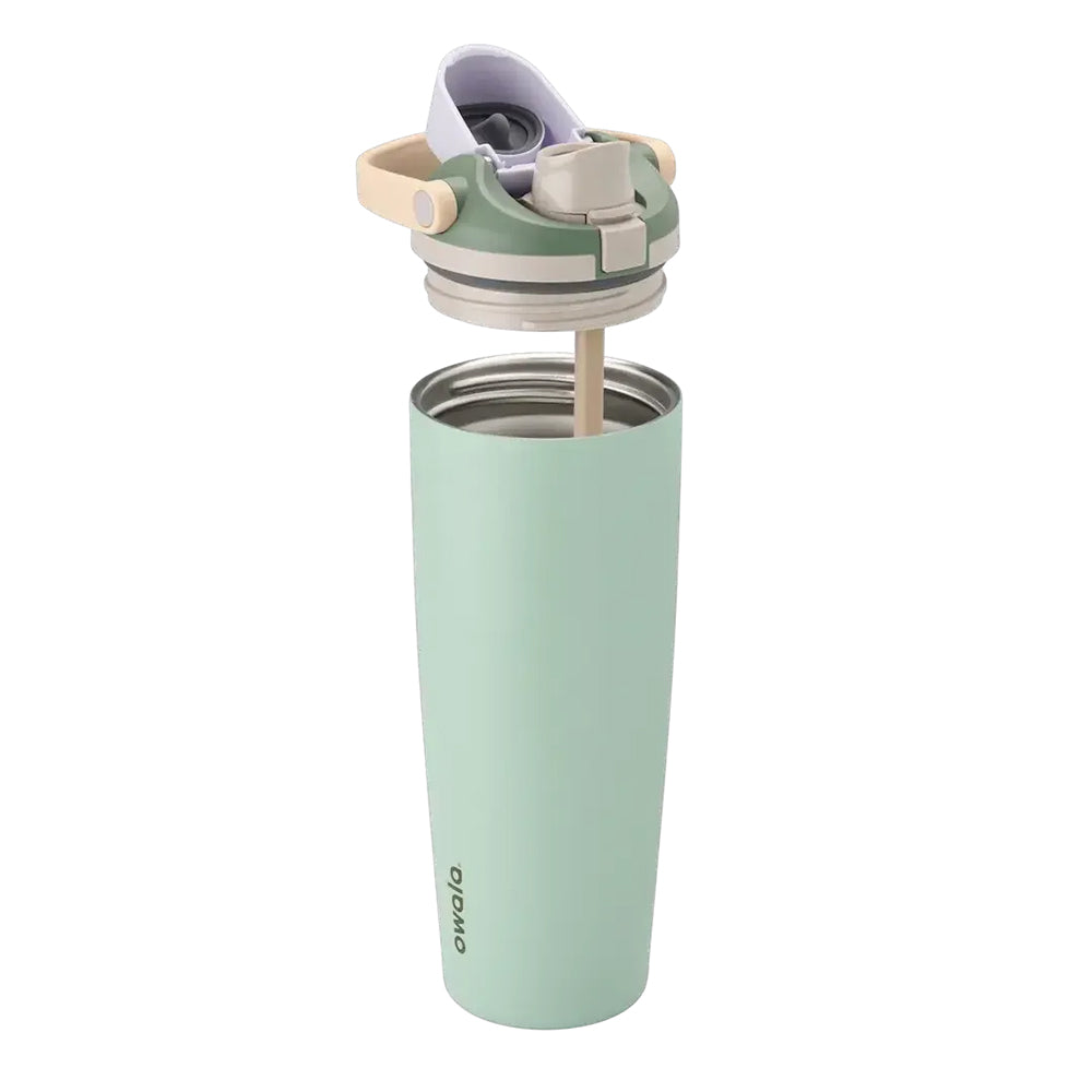Owala 30Oz Free Zip Sway Bottl Water Bottles in Green Color