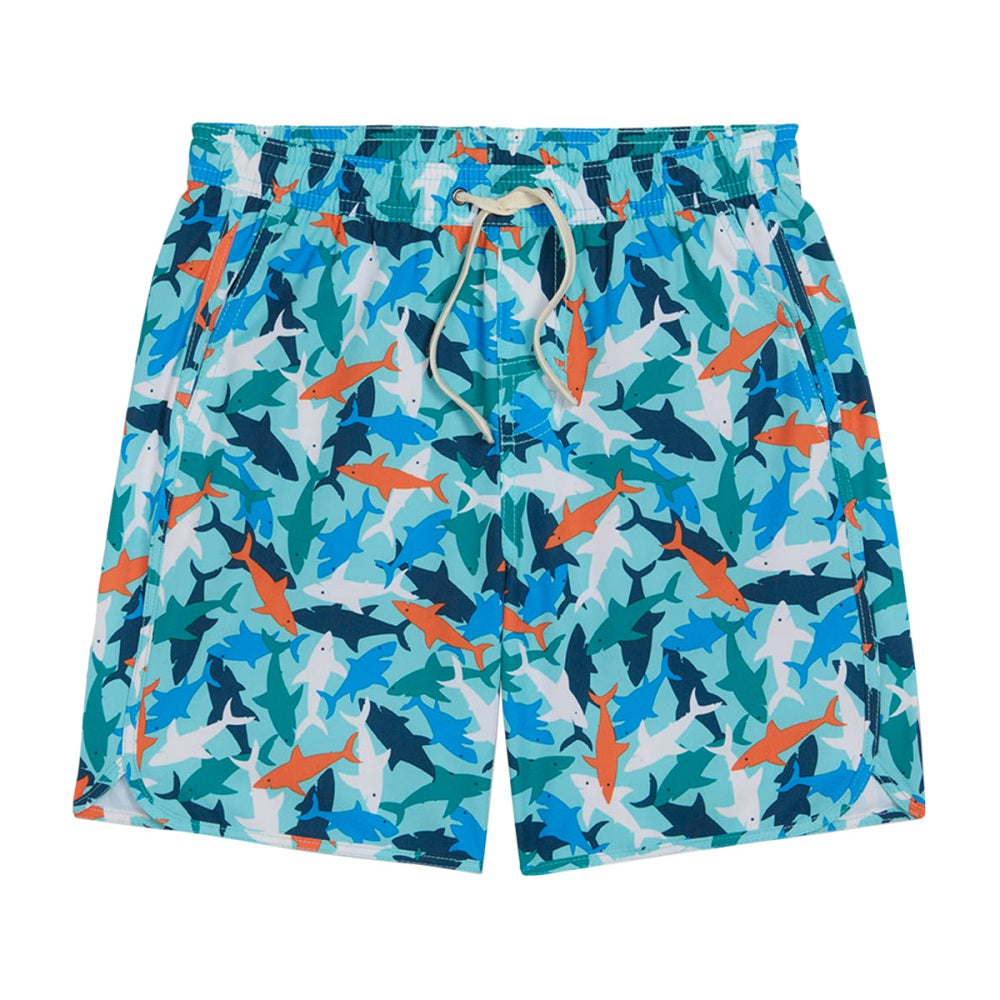 Fair Harbor Kids Anchor Trunks Core Swimsuits in Multi Color