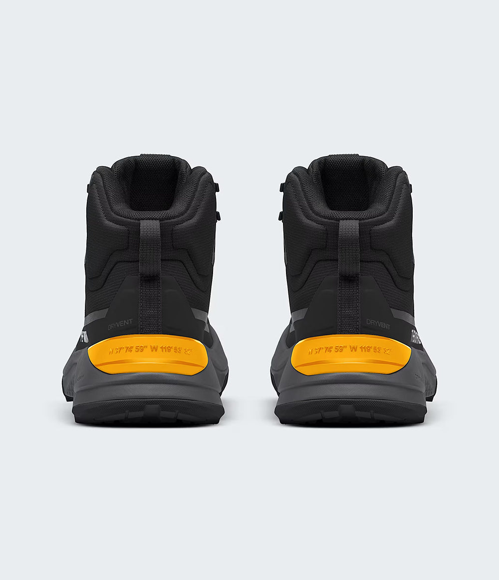 The North Face Mens Fastpack Mid Wp Boots in Black Color