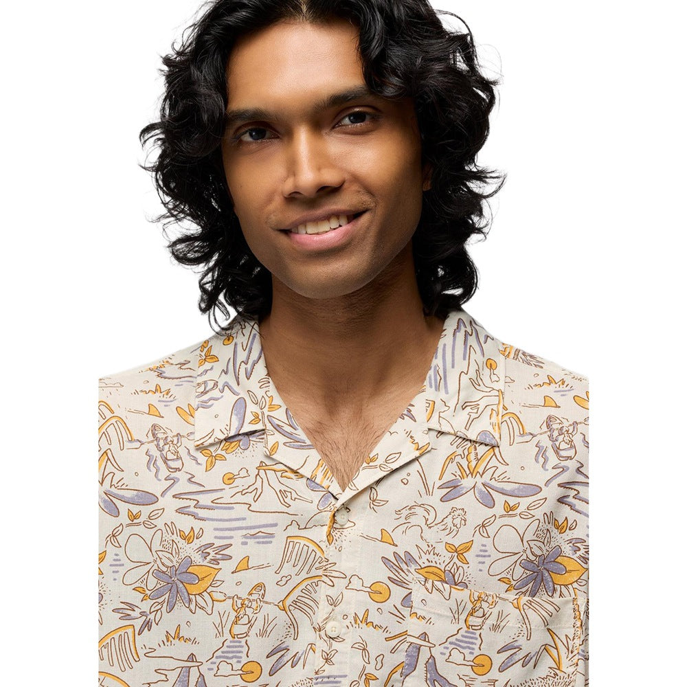Prana Peacepath Shirt Tops in Multi Color