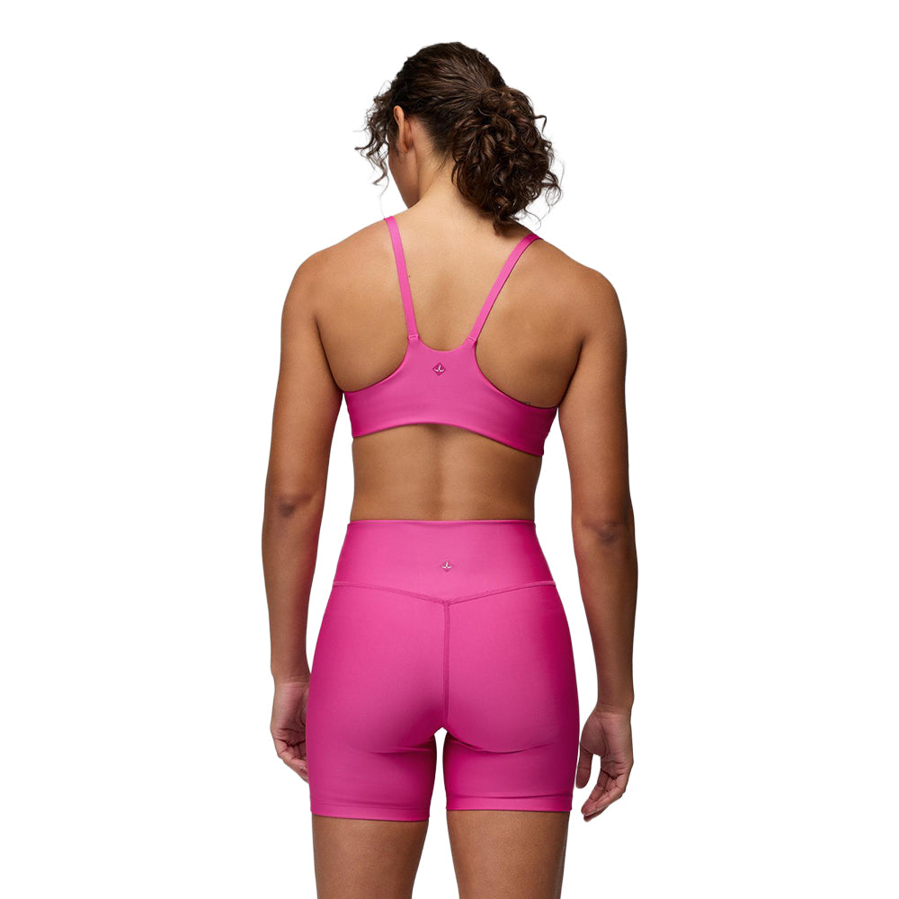 Prana Sculpt Scoop Bra Sports Bras in Pink Color