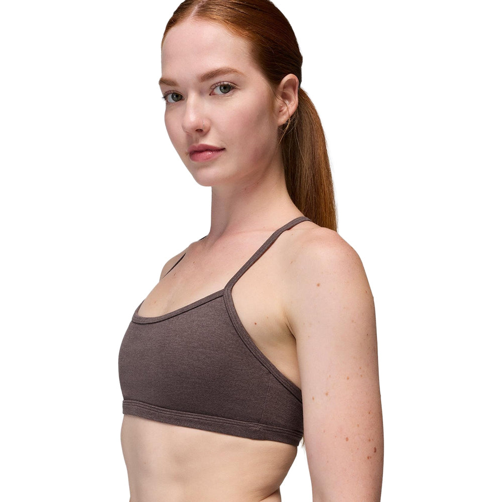 Prana Heavana Every Minute Bra Sports Bras in Brown Color