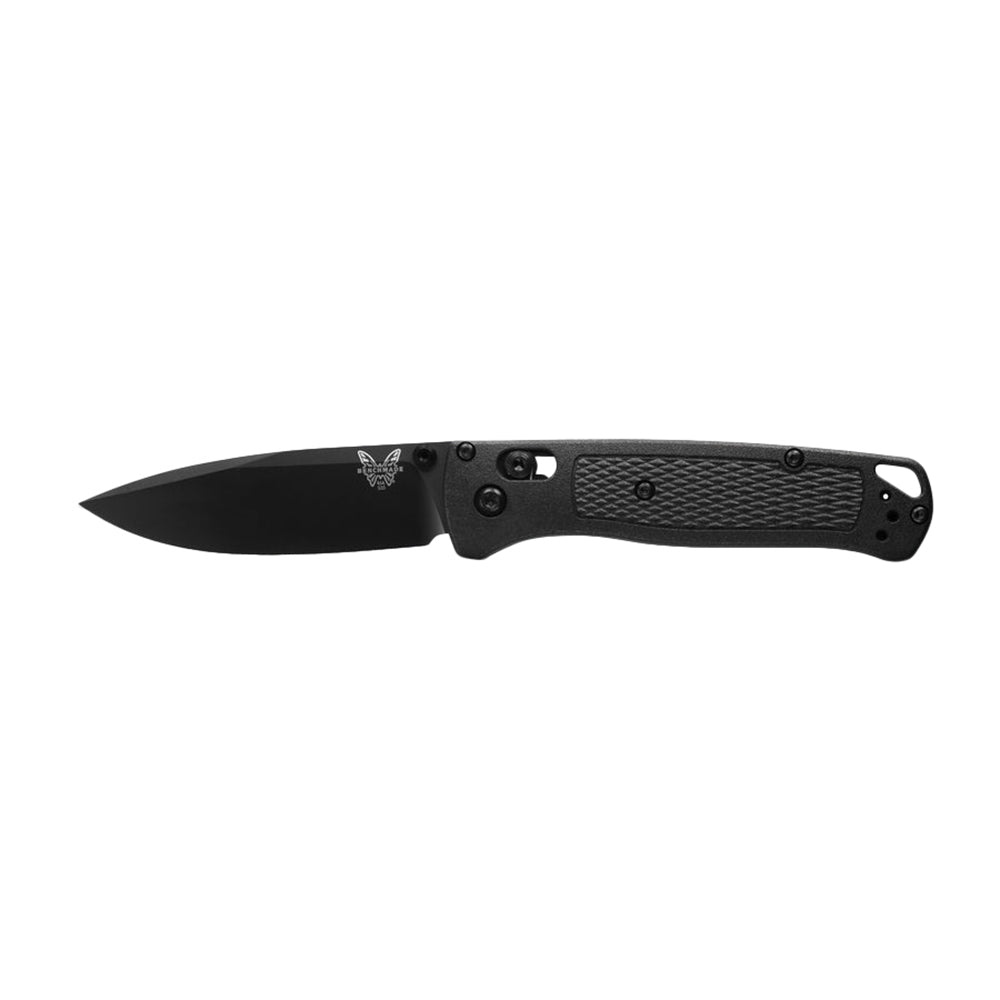 Benchmade Knives Bugout Axis Drop Point Knives in Black Color