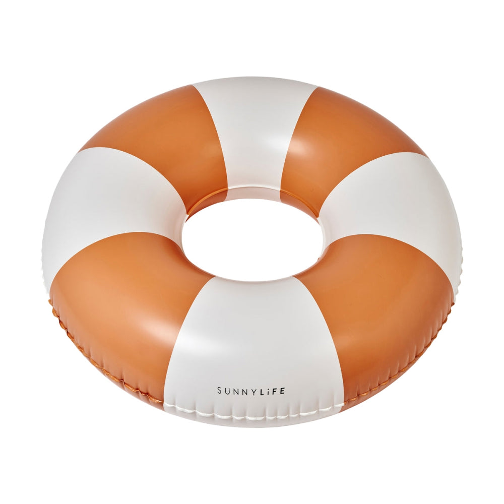 Sunnylife Tube Pool Ring Tierra Beach Accessories in Brown Color