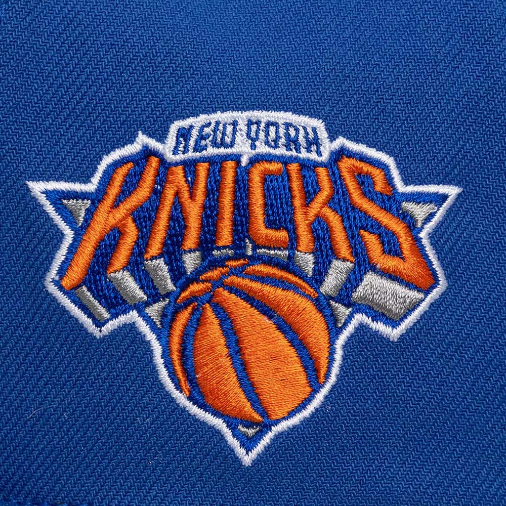 Mitchell And Ness new york knicks Hd Coach Pro Snpbck Fan Apparel in Blue Color