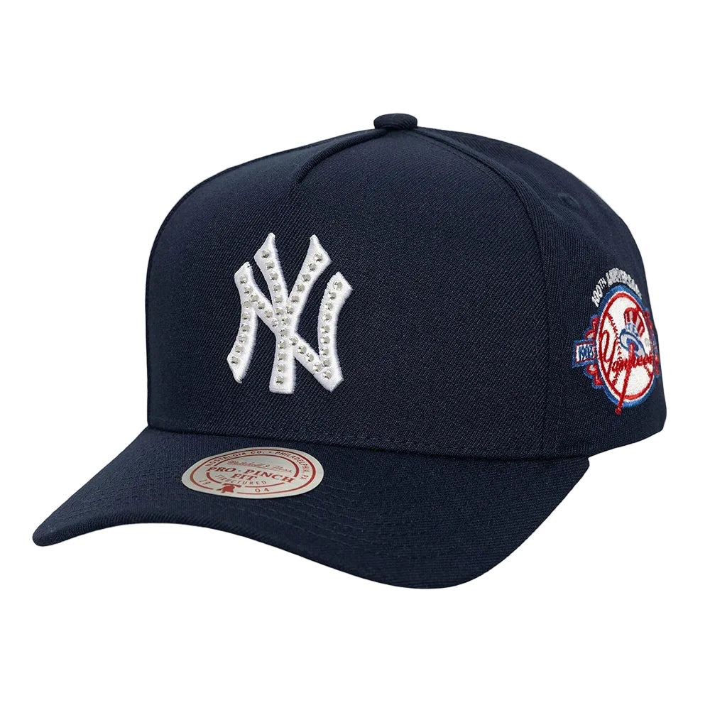 Mitchell And Ness new york yankees All That Bling Prosn Fan Apparel in Blue Color