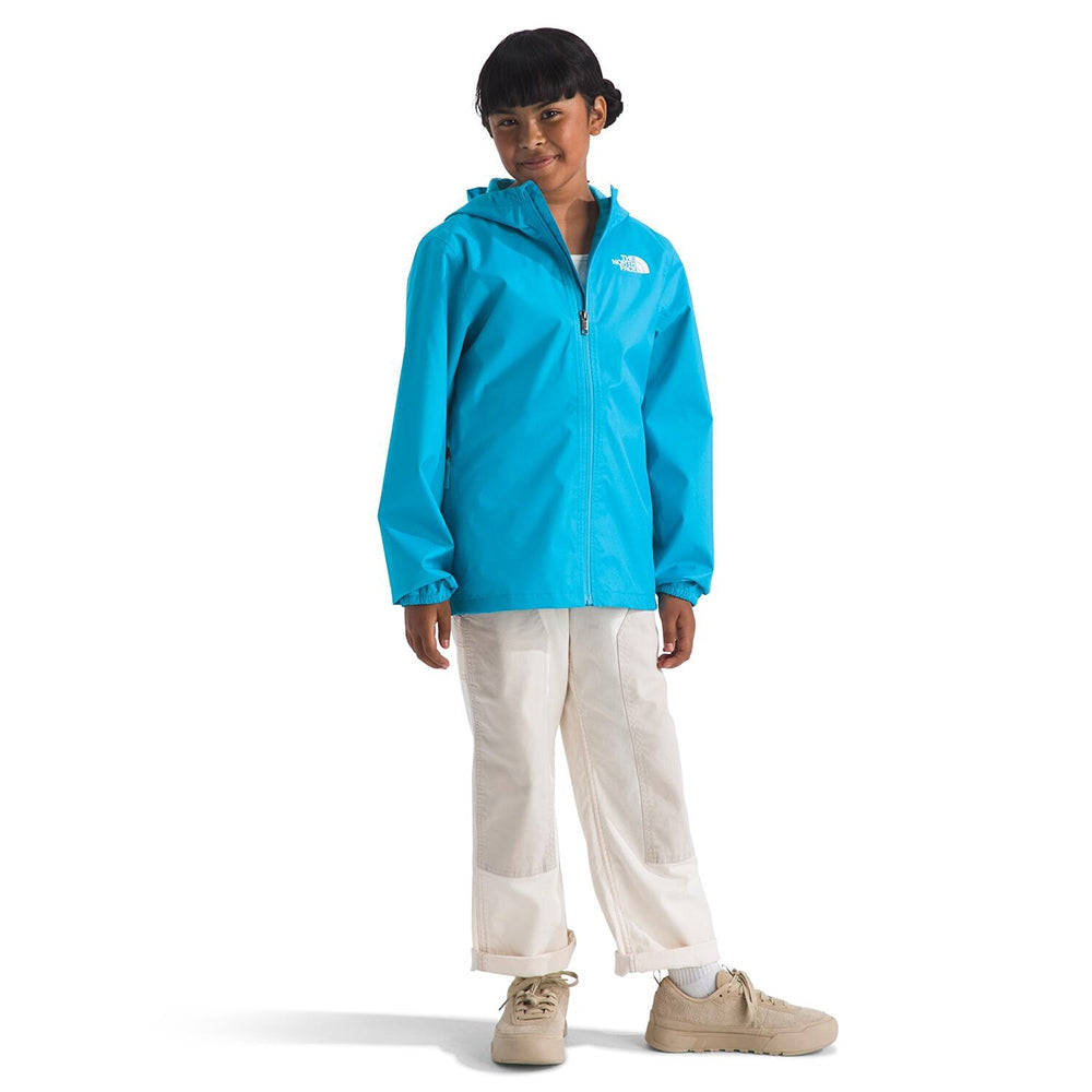The North Face Teen Zipline Rain Jacket Shells in Blue Color