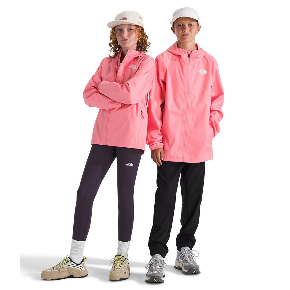 The North Face Teen Zipline Rain Jacket Shells in Pink Color
