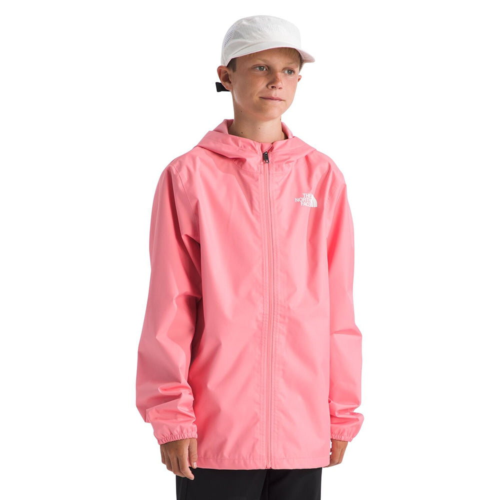 The North Face Teen Zipline Rain Jacket Shells in Pink Color