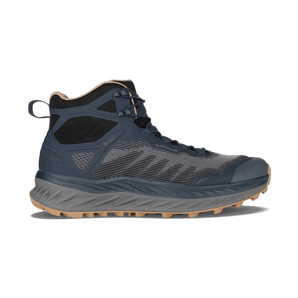 Lowa Fortux GORE-Tex Qc Trail Running Shoes in Blue Color
