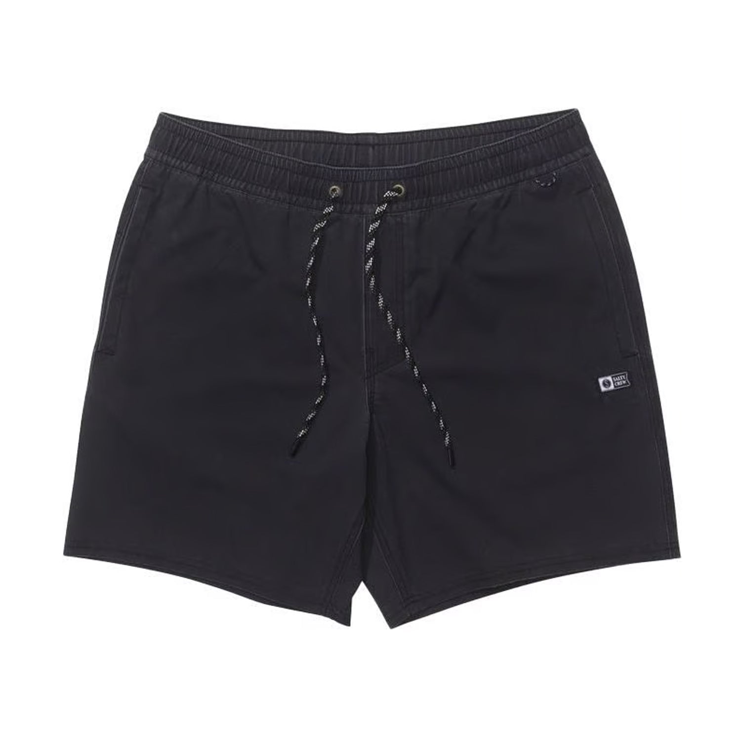 Salty Crew Seadog Volley Swimsuits in Black Color