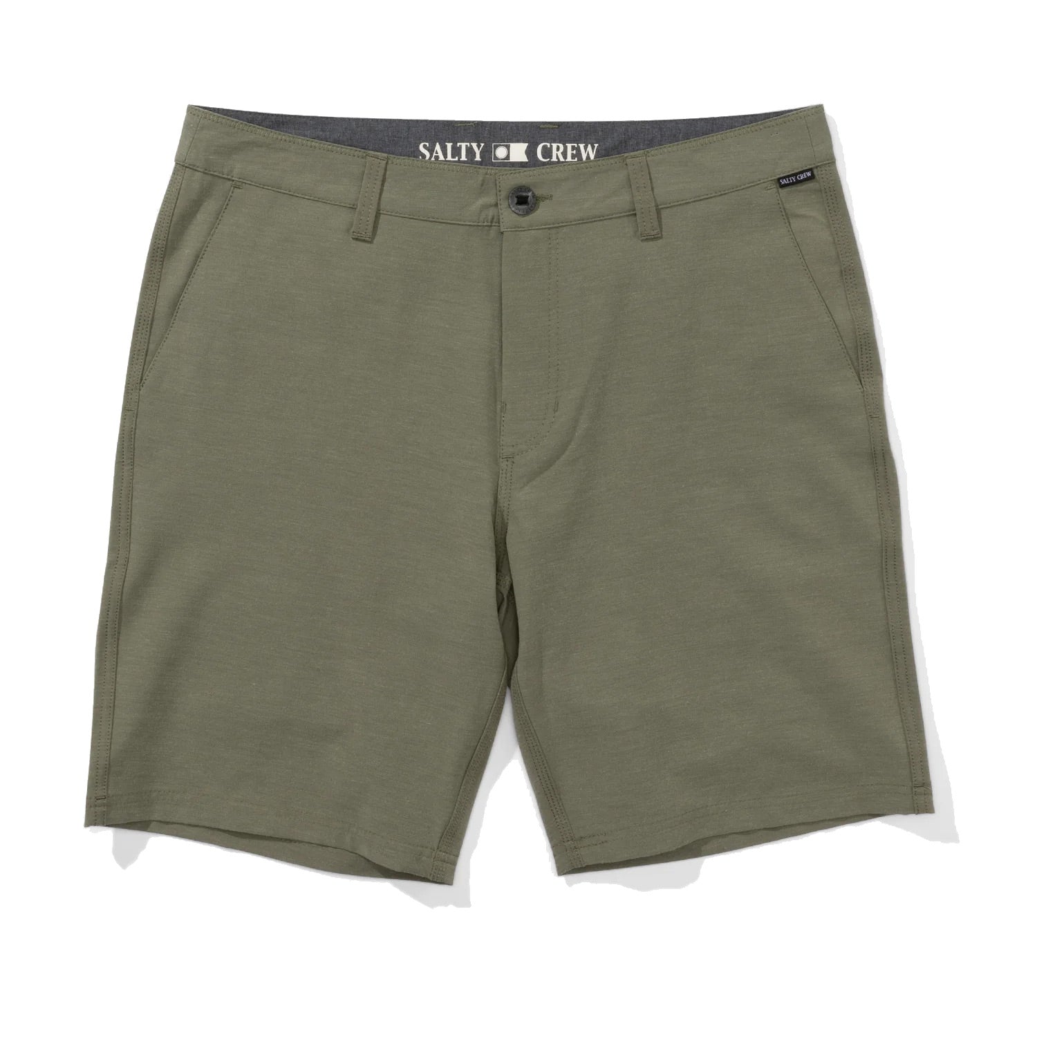 Salty Crew Drifter 19 Triblend Hybr Swimsuits in Green Color