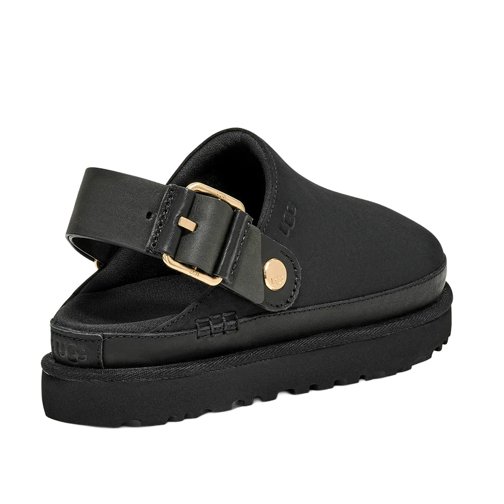 Ugg W Goldenstar Villa Clog Slip-Ons in Black Color