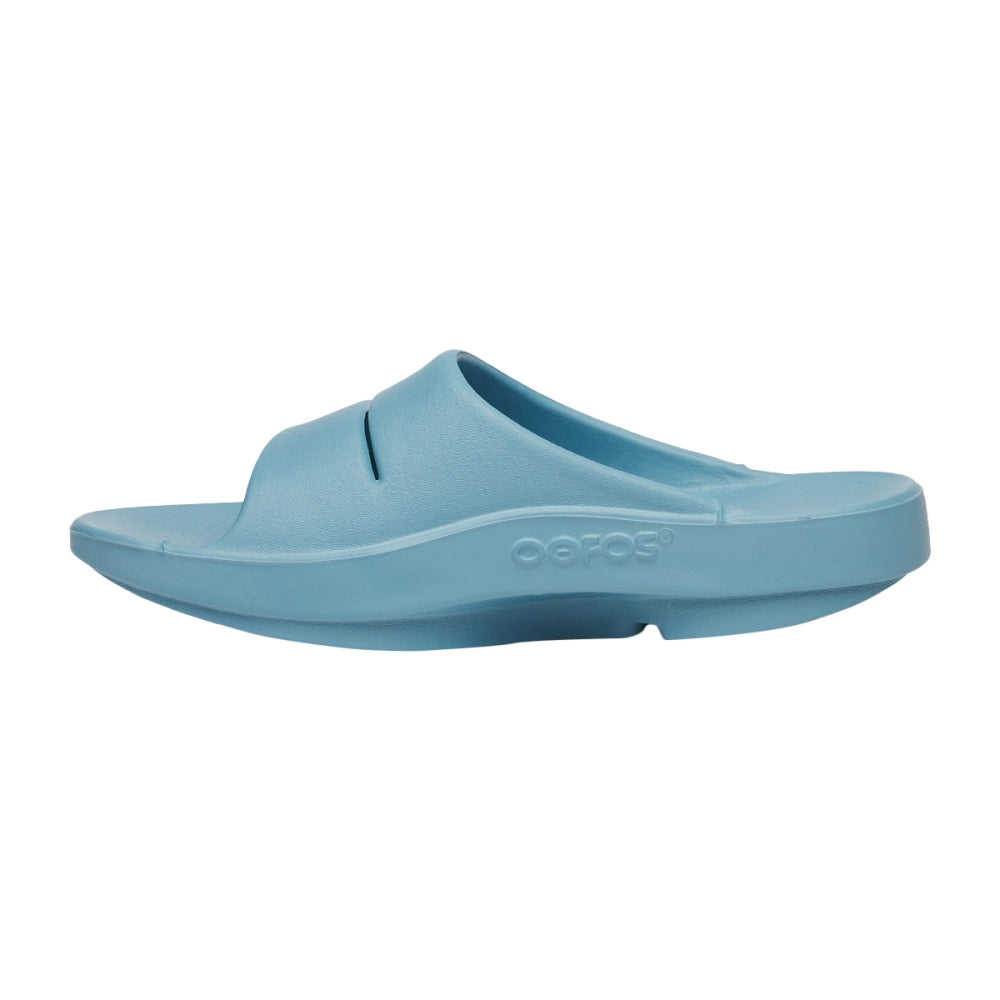 Oofos Slide Sandals Footwear Accessories in Blue Color