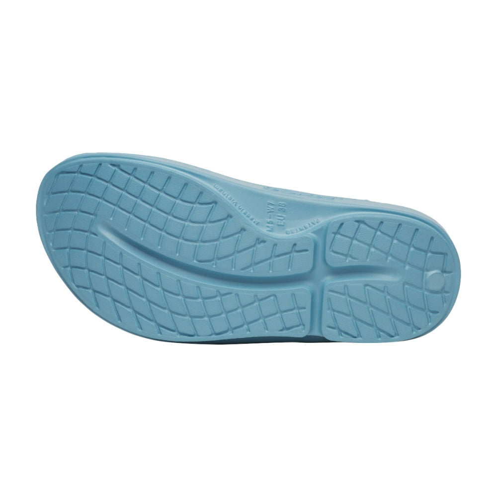 Oofos Slide Sandals Footwear Accessories in Blue Color