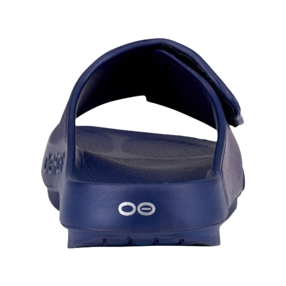 Oofos Sport Flex Slide Footwear Accessories in Blue Color