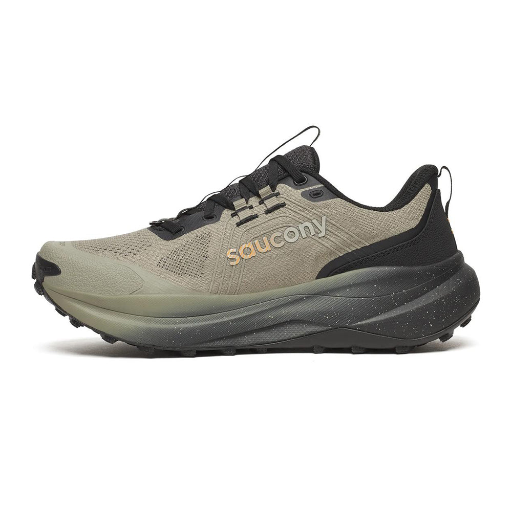 Saucony Xodus Ultra 4 Trail Running Shoes in Green Color