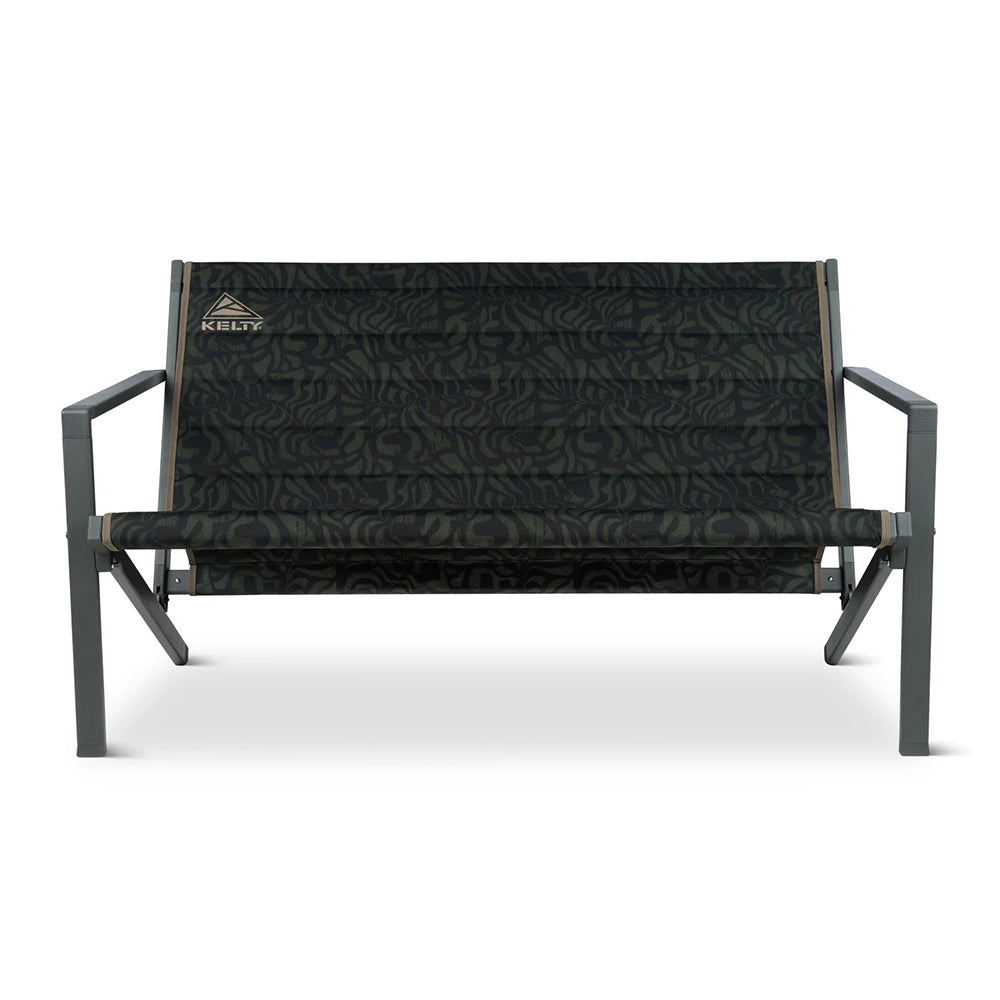 Kelty Rad-Loveseat Chairs in Black Color