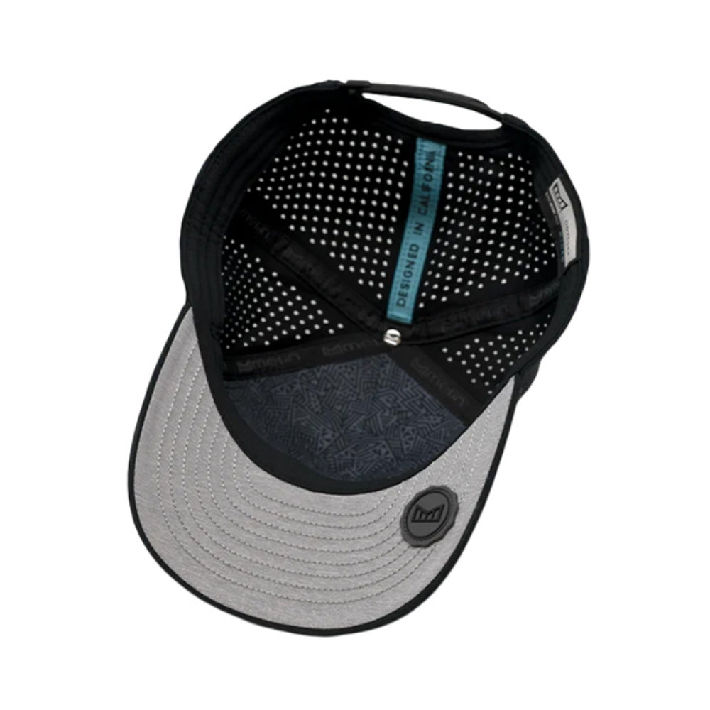Melin Hydro Odyssey Stacked Hats in Black Color