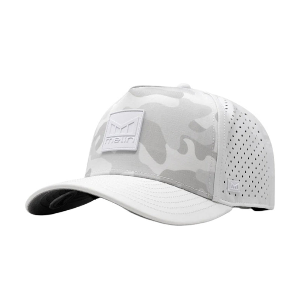 Melin Hydro Odyssey Stacked Hats in White Color