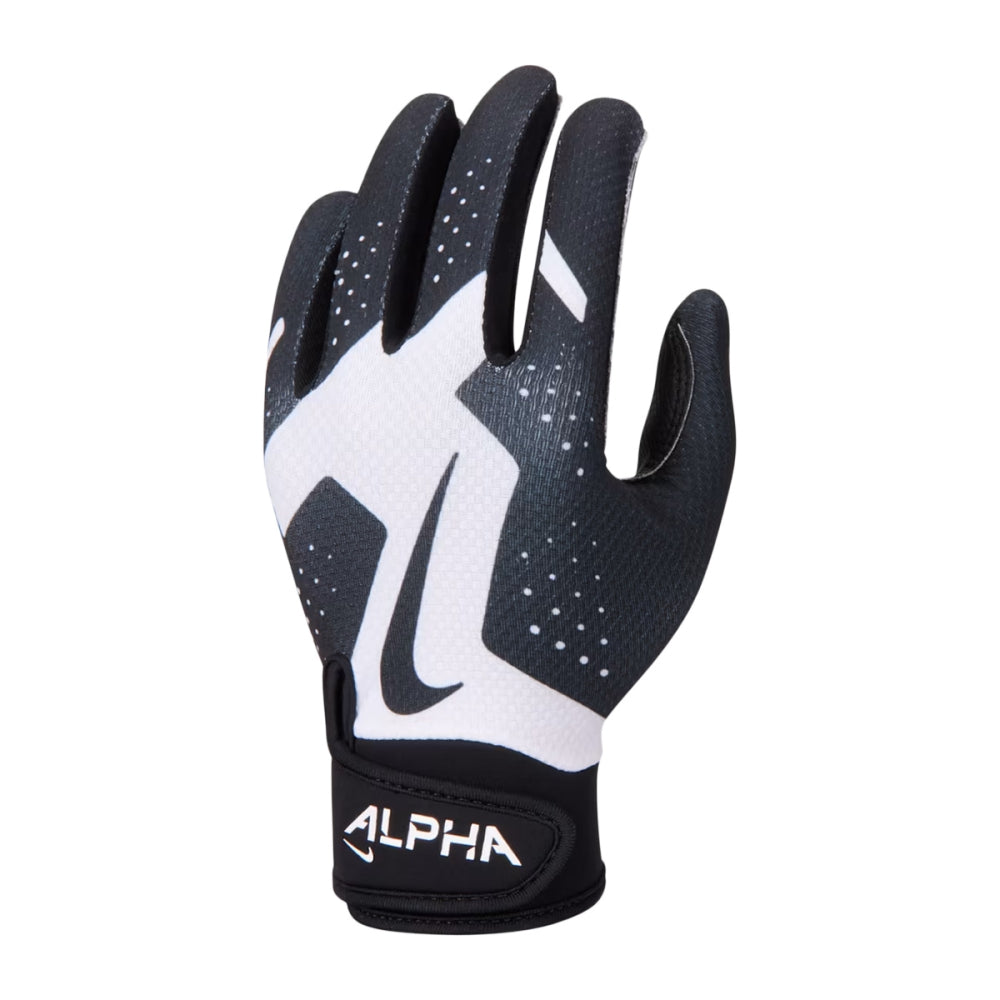Nike Alpha 2.0 Bg Tee Ball Batting Gloves in Black Color