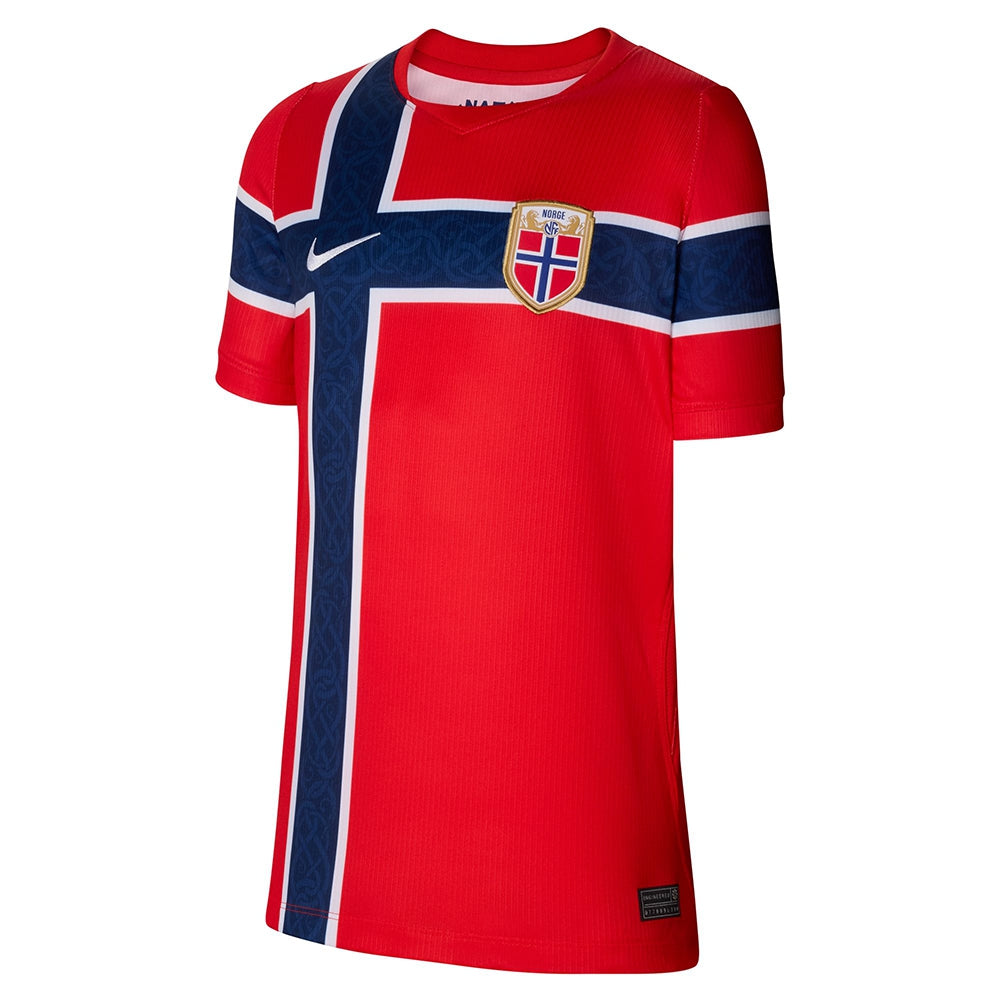 Nike Norway 26 Stad home Jersey Fan Apparel in Red Color