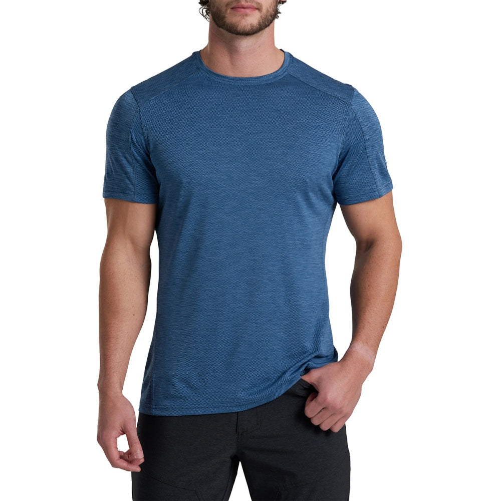 Kuhl Engineered Krew S/S Tops in Blue Color