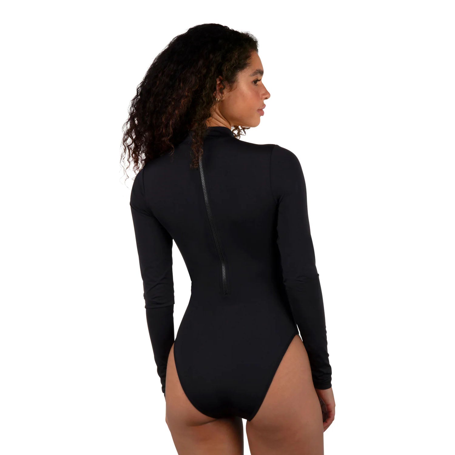 Hurley Oao Solid Mock Surf Suit Swimsuits in Blue Color