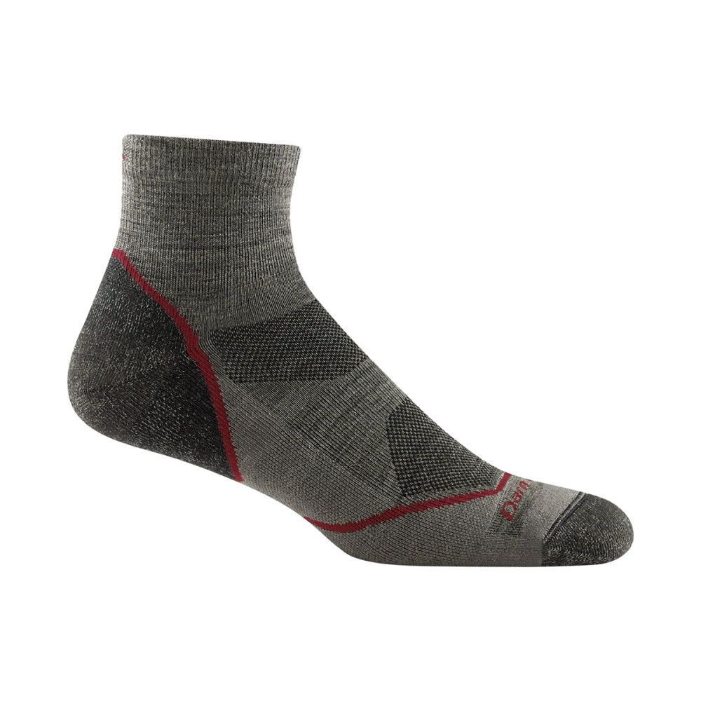 M LIGHT HIKER 1/4 SOCK | TAUPE