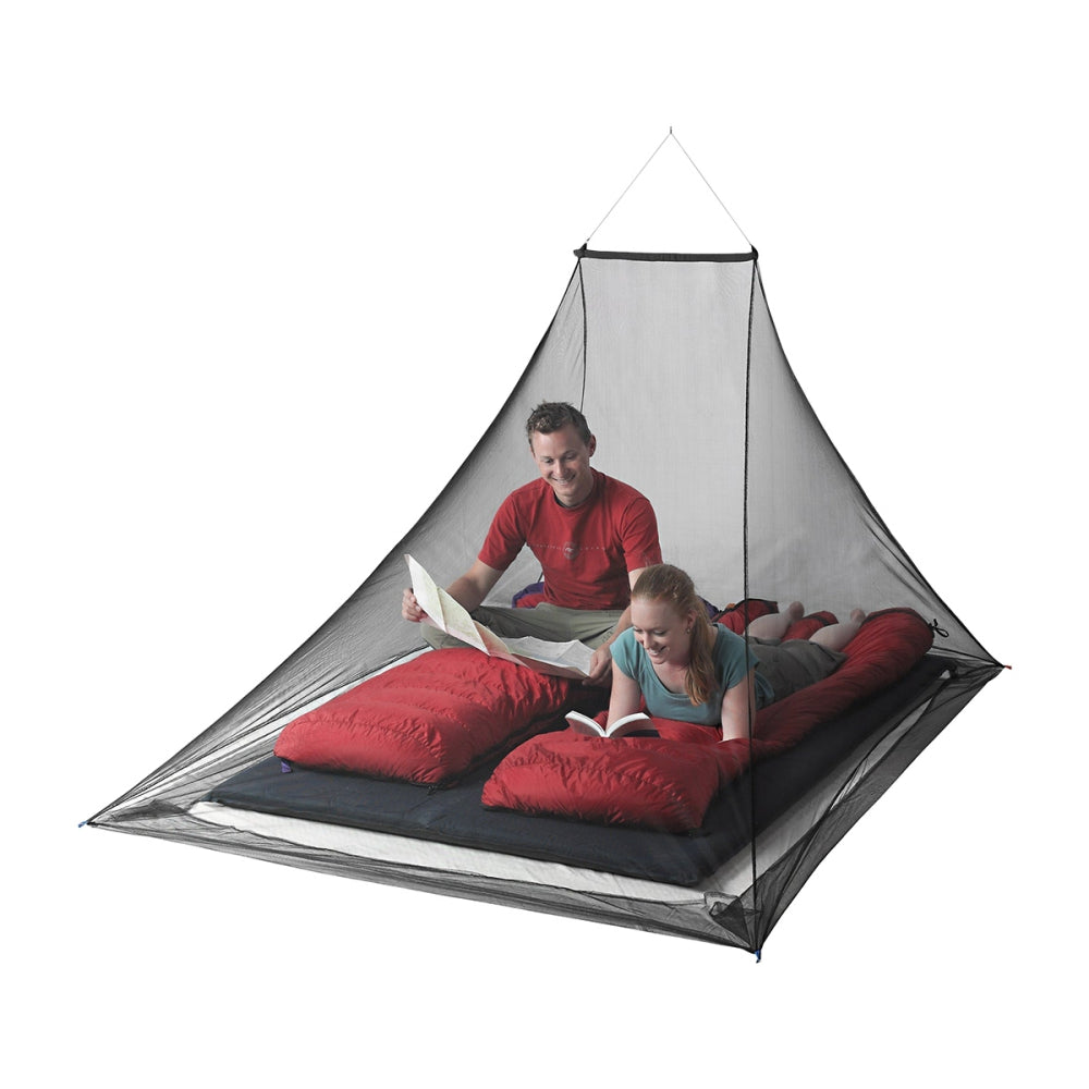 Sea To Summit Mosquito Net-Double Bug Repellant in Black Color