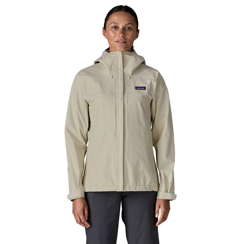 Patagonia W'S torrentshell 3L Jkt Shells in White Color