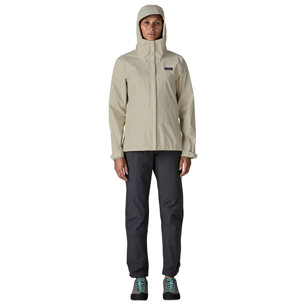 Patagonia W'S torrentshell 3L Jkt Shells in White Color