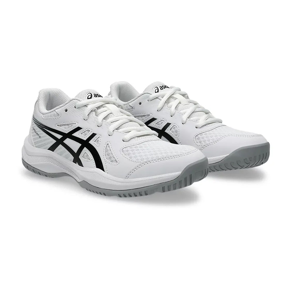 Asics Upcourt 6 Gs Tennis Shoes in White Color