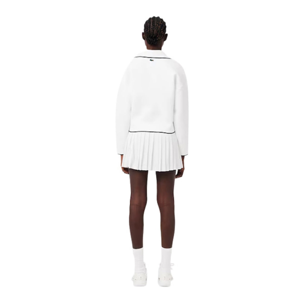 Lacoste Hertiage Tech Skirt in White Color