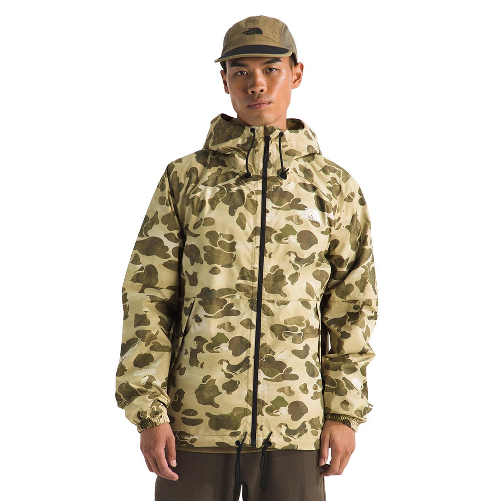The North Face Mens Antora Rain Hoodie Shells in Brown Color