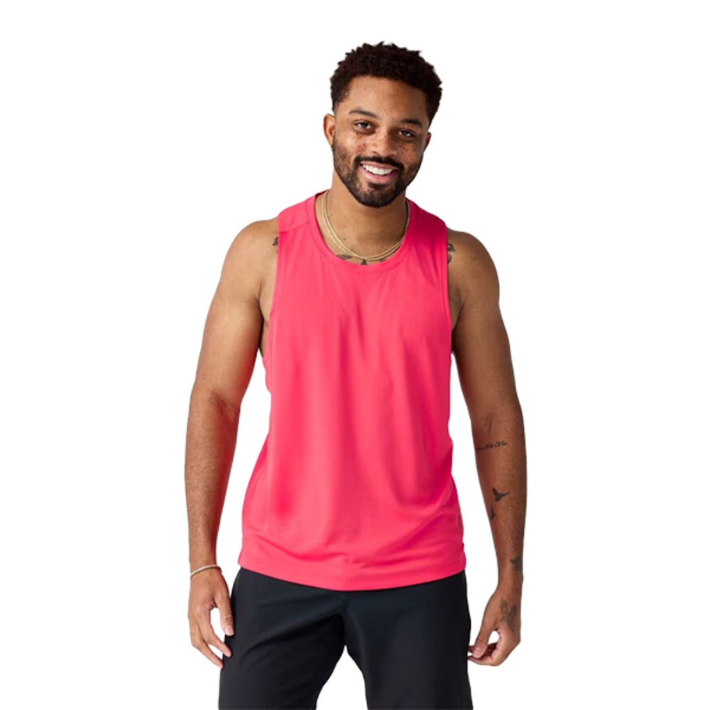 Brooks Dash Singlet Tops in Red Color