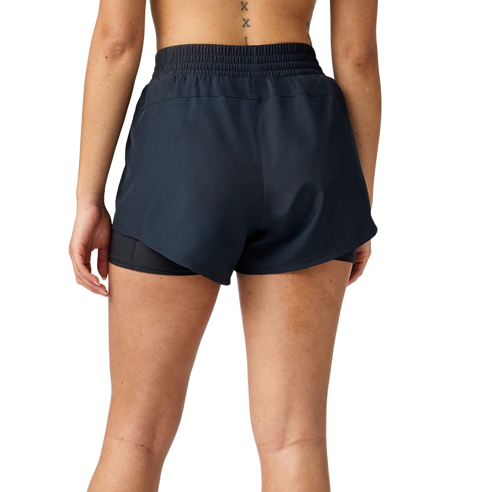 Brooks Dash 2-In-1 Short in Black Color
