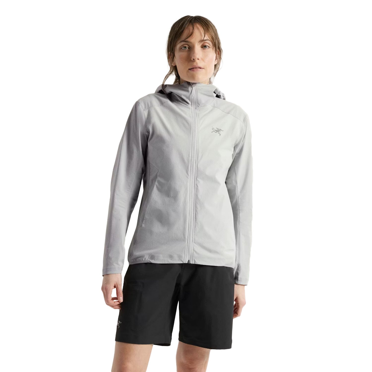Arc'Teryx Gamma Lightweight Hoody Midlayer in Grey Color