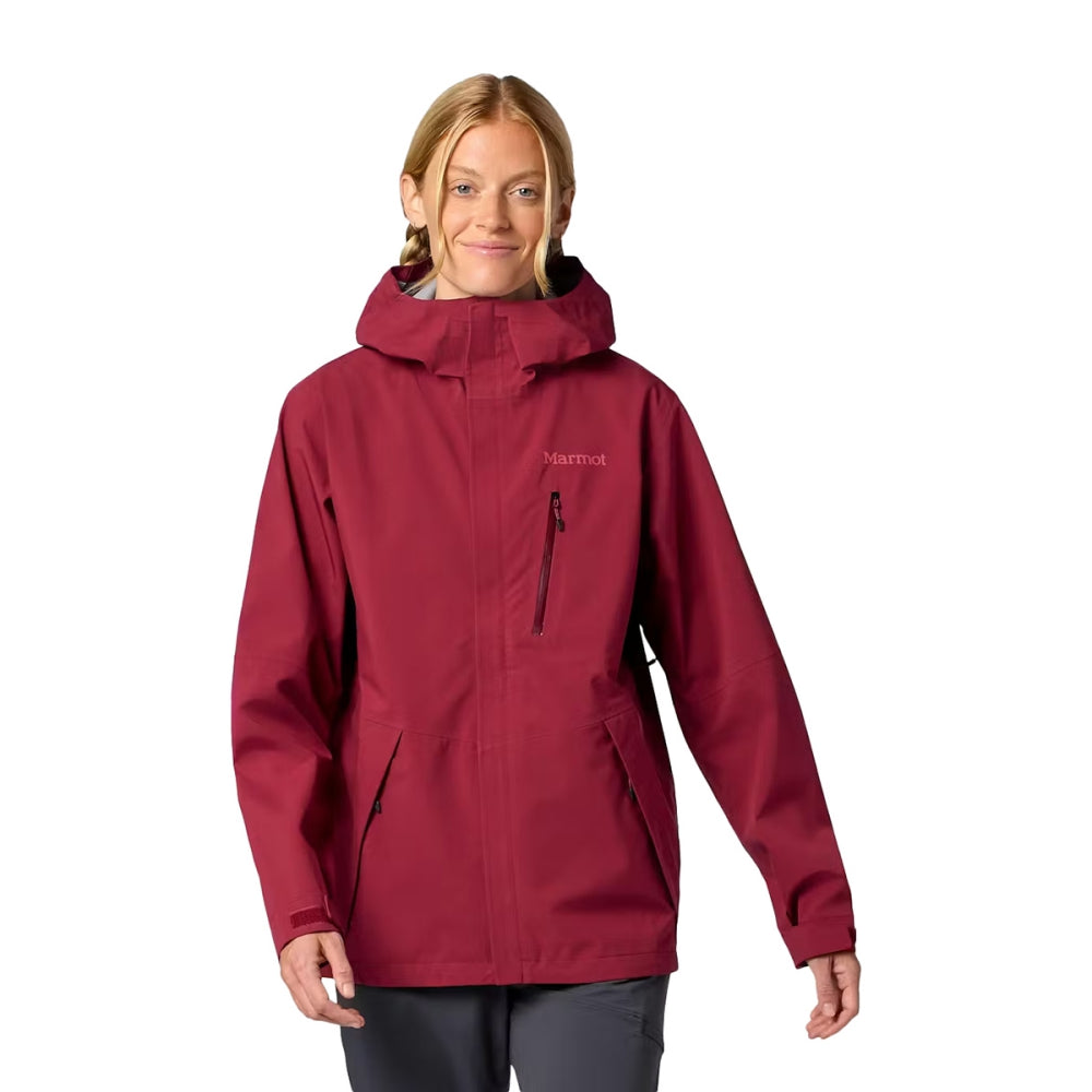 Marmot W Prcp Evo Pro Jkt Shells in Red Color
