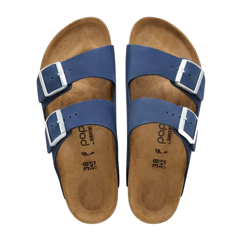 Birkenstock Arizona Flex Platform Sandals in Blue Color