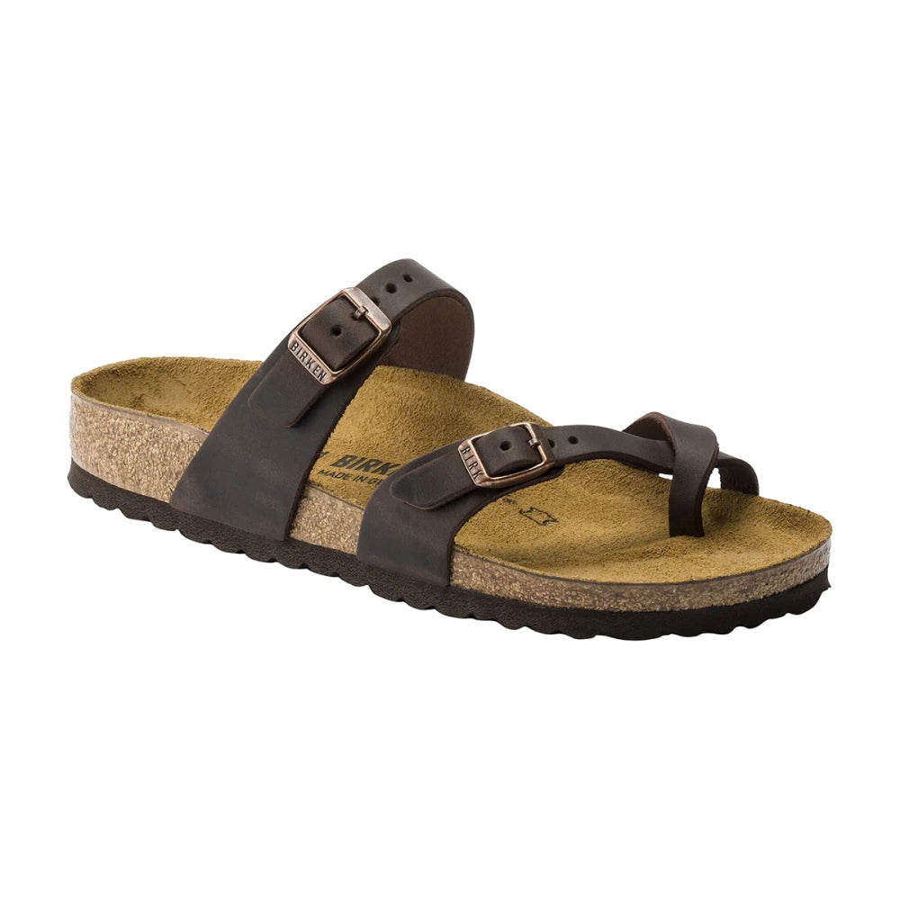 Birkenstock Mayari Nu Oiled Habana R Sandals in Brown Color