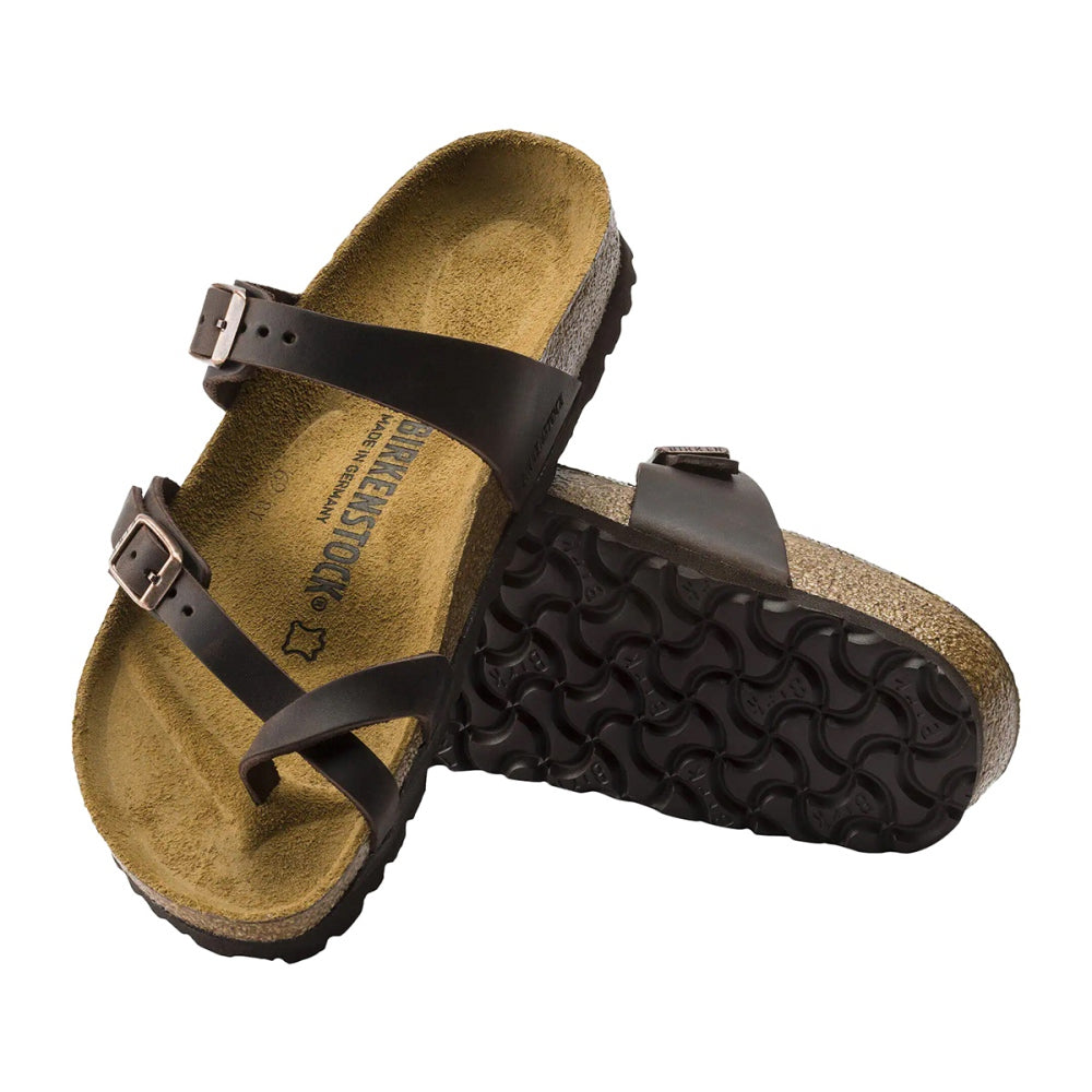 Birkenstock Mayari Nu Oiled Habana R Sandals in Brown Color