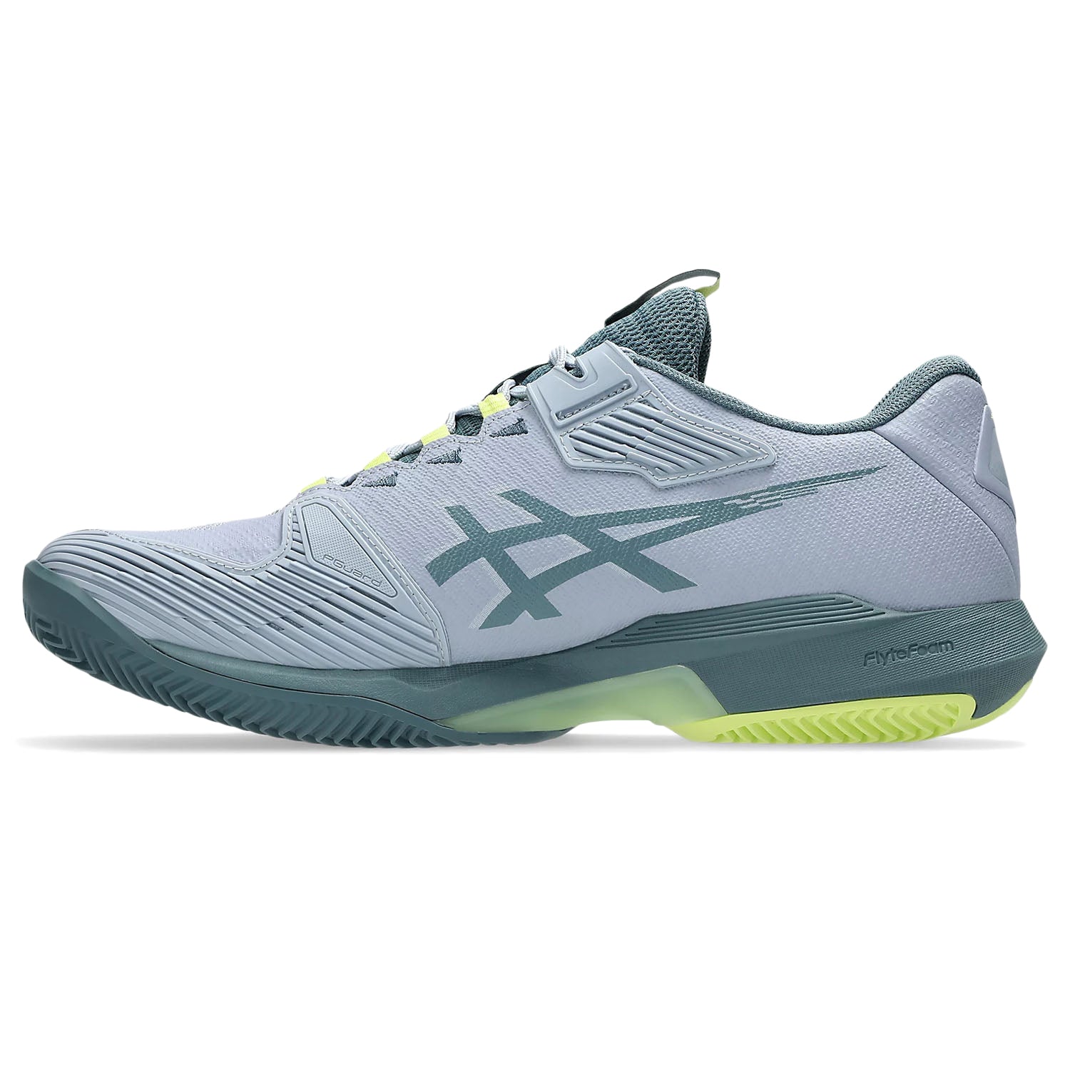 Asics Solution Speed FF 4 Clay Tennis Shoes in Blue Color